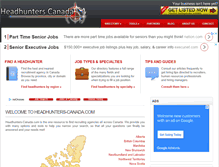 Tablet Screenshot of headhunters-canada.com